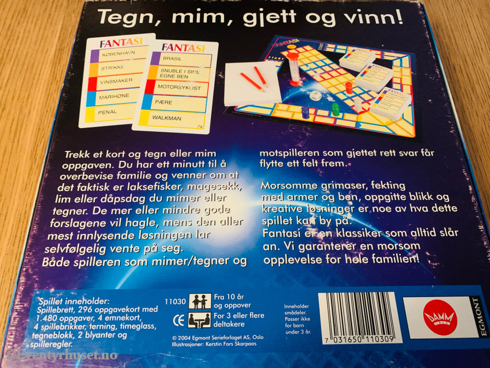 Fantasi. Brettspill. Brettspill