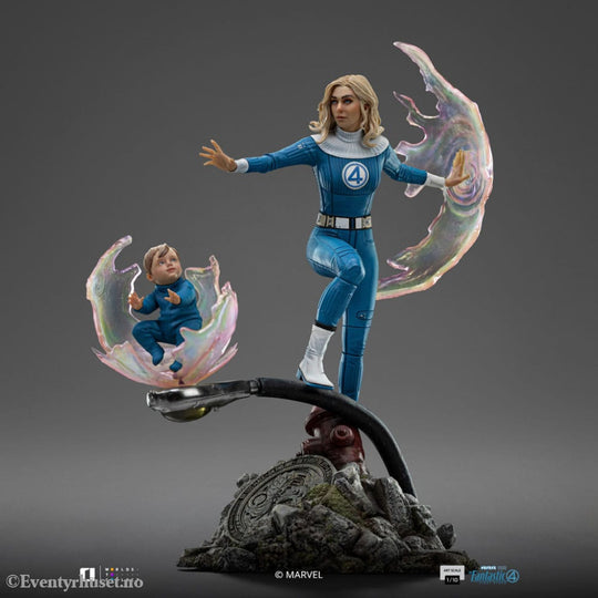 Fantastic Four Art Scale Statue 1/10 Invisible Woman and Franklin 28 cm Collectibles