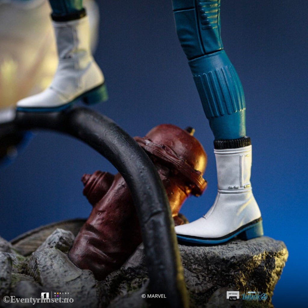 Fantastic Four Art Scale Statue 1/10 Invisible Woman and Franklin 28 cm Collectibles
