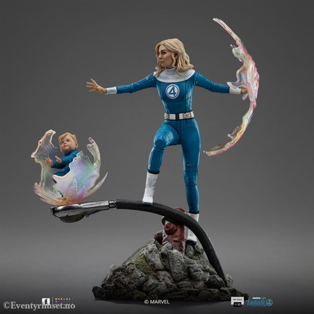 Fantastic Four Art Scale Statue 1/10 Invisible Woman and Franklin 28 cm Collectibles