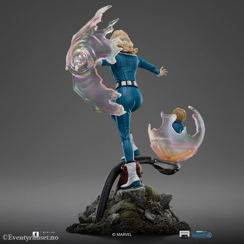 Fantastic Four Art Scale Statue 1/10 Invisible Woman and Franklin 28 cm Collectibles