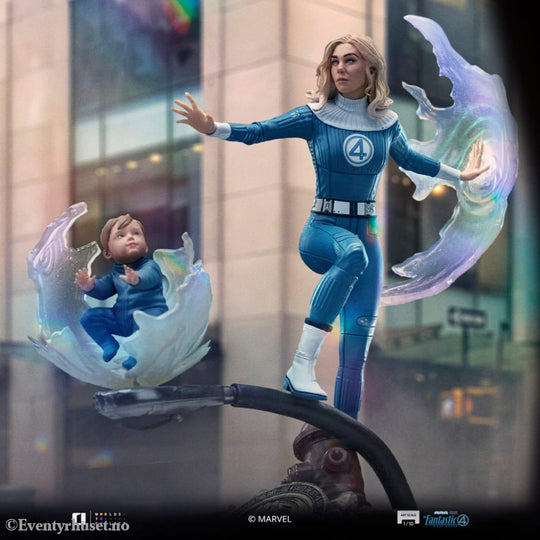 Fantastic Four Art Scale Statue 1/10 Invisible Woman and Franklin 28 cm Collectibles