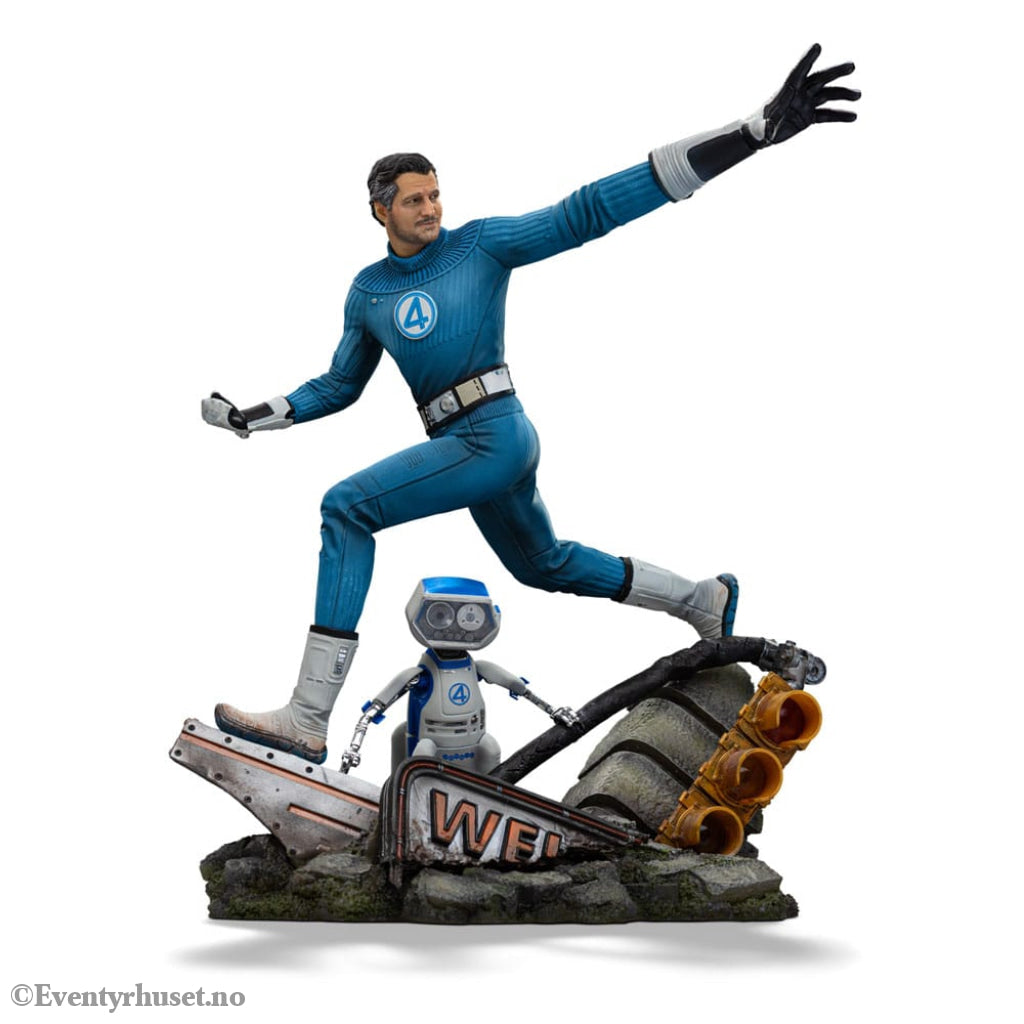 Fantastic Four Art Scale Statue 1/10 Mr. Fantastic and H.E.R.B.I.E 26 cm Collectibles