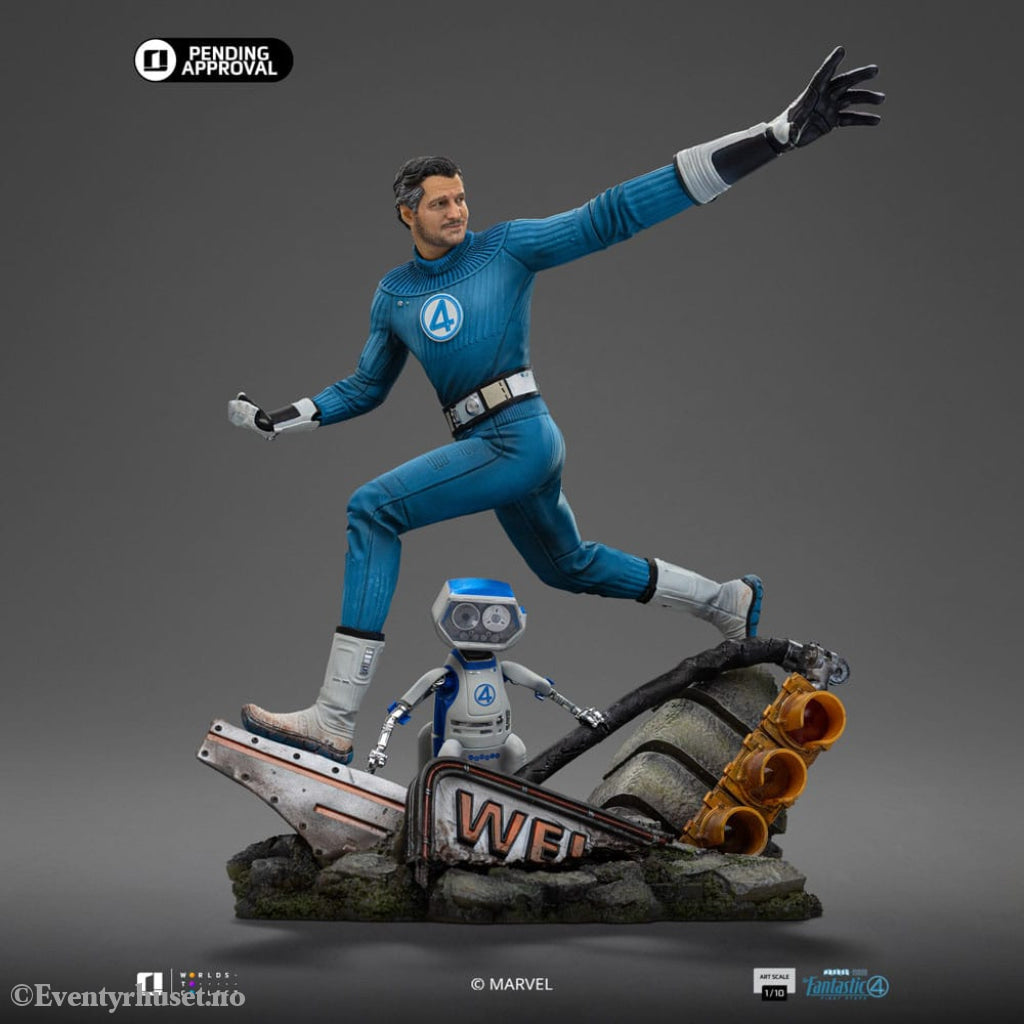 Fantastic Four Art Scale Statue 1/10 Mr. Fantastic and H.E.R.B.I.E 26 cm Collectibles