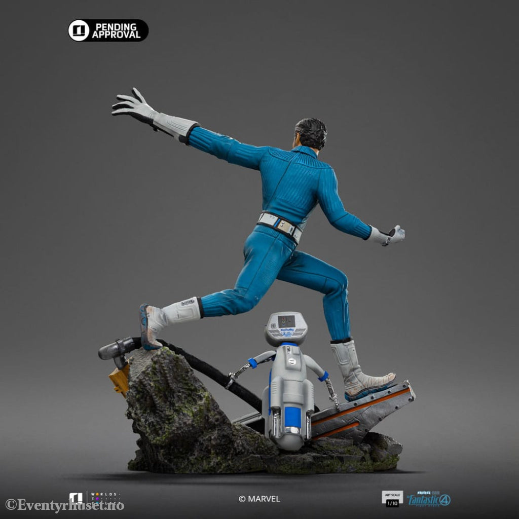 Fantastic Four Art Scale Statue 1/10 Mr. Fantastic and H.E.R.B.I.E 26 cm Collectibles