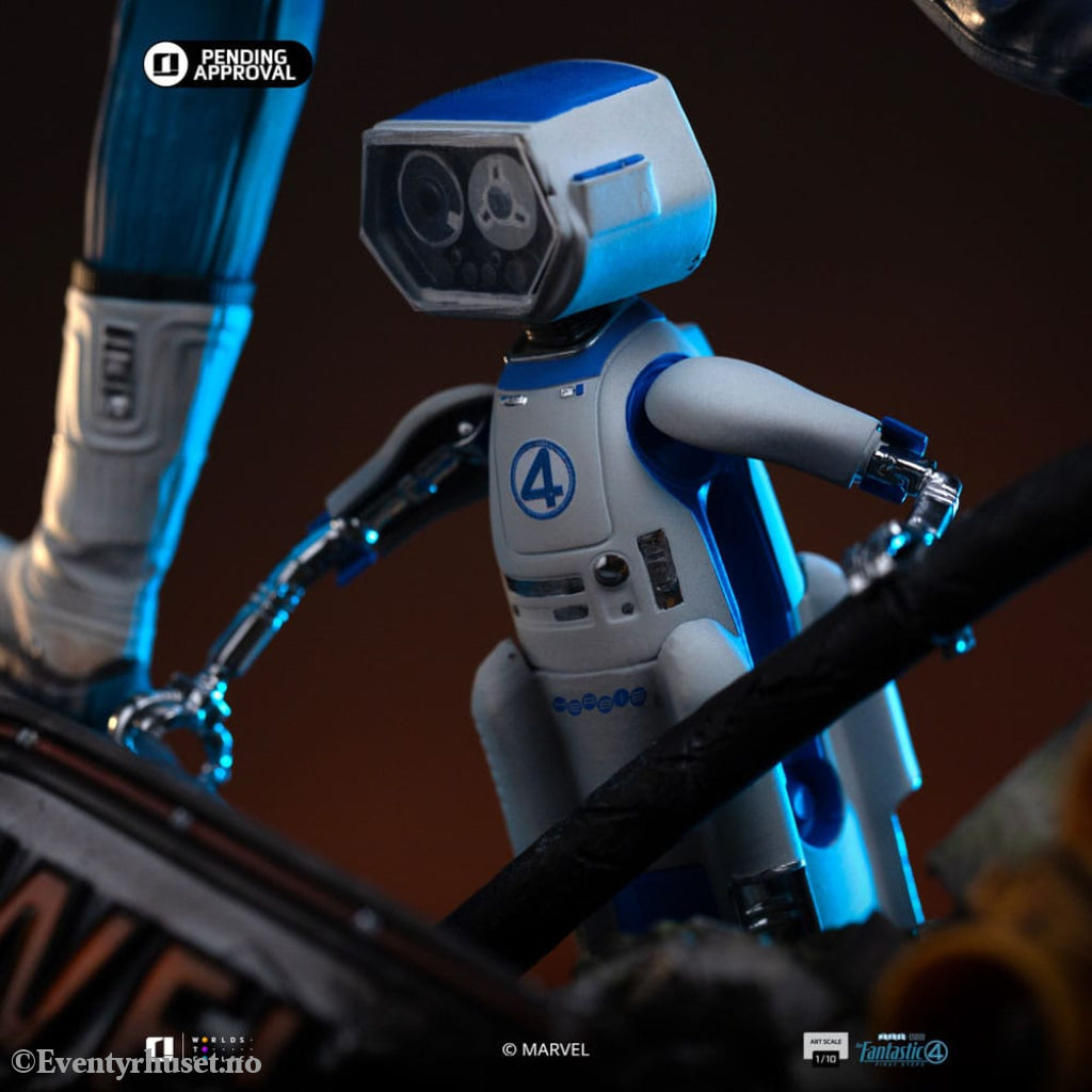 Fantastic Four Art Scale Statue 1/10 Mr. Fantastic and H.E.R.B.I.E 26 cm Collectibles