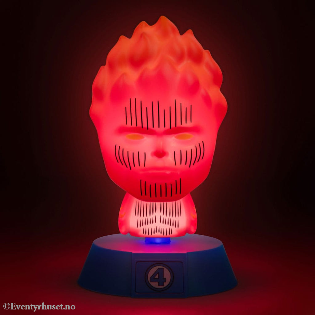 Fantastic Four Icons Light Human Torch 11 cm Home & Gifts