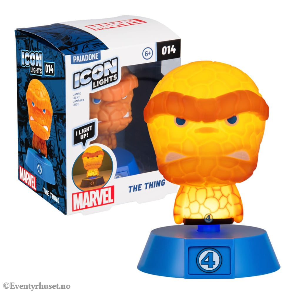 Fantastic Four Icons Light The Thing 22 cm Home & Gifts
