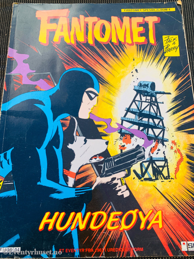 Fantomet Spesialalbum 4: Hundeøya (1981). Tegneseriealbum.