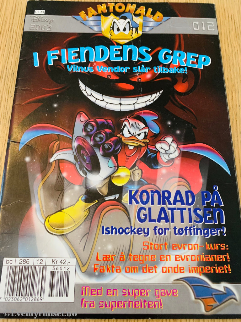 Fantonald. I Fiendens Grep. 2003/012. Pocket. Pocketbok