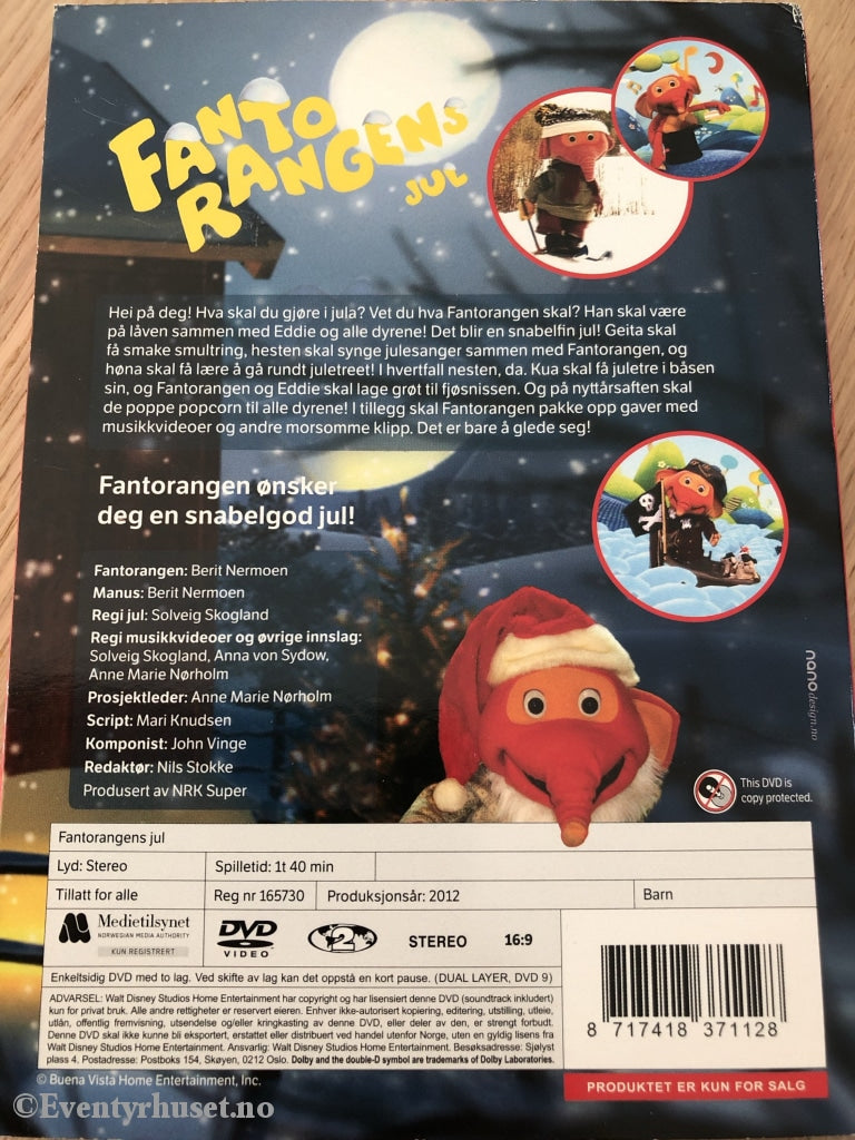 Fantorangens Jul. 2012. Dvd. Dvd