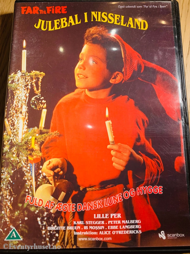Far Til Fire - Juleball I Nisseland. 1956. Dvd. Dvd