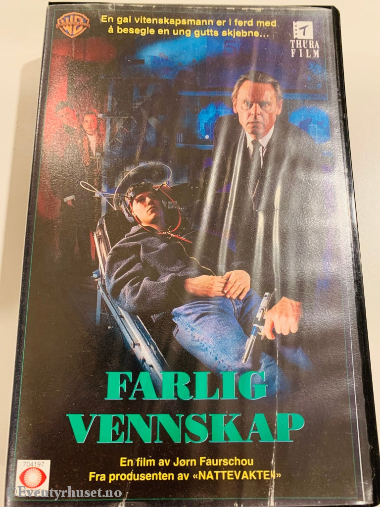 Farlig Vennskap. 1995. Vhs Fra Utleie.