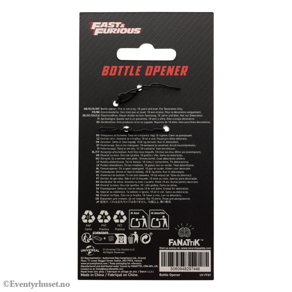 Fast & Furious Bottle Opener Wrench Home & Gifts