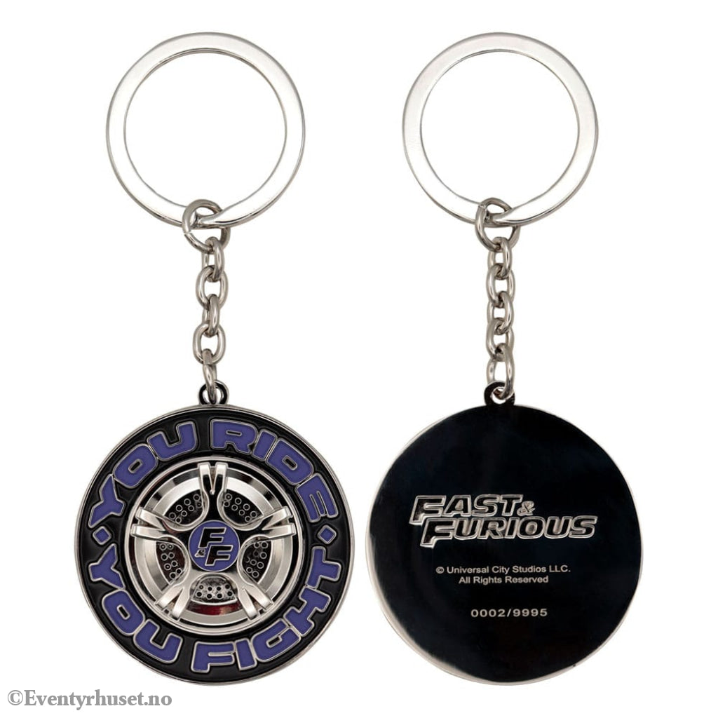 Fast & Furious Keychain You Ride You Fight Limited Edition Fashion & Accessories