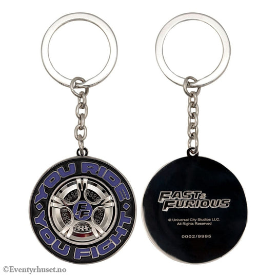 Fast & Furious Keychain You Ride You Fight Limited Edition Fashion & Accessories