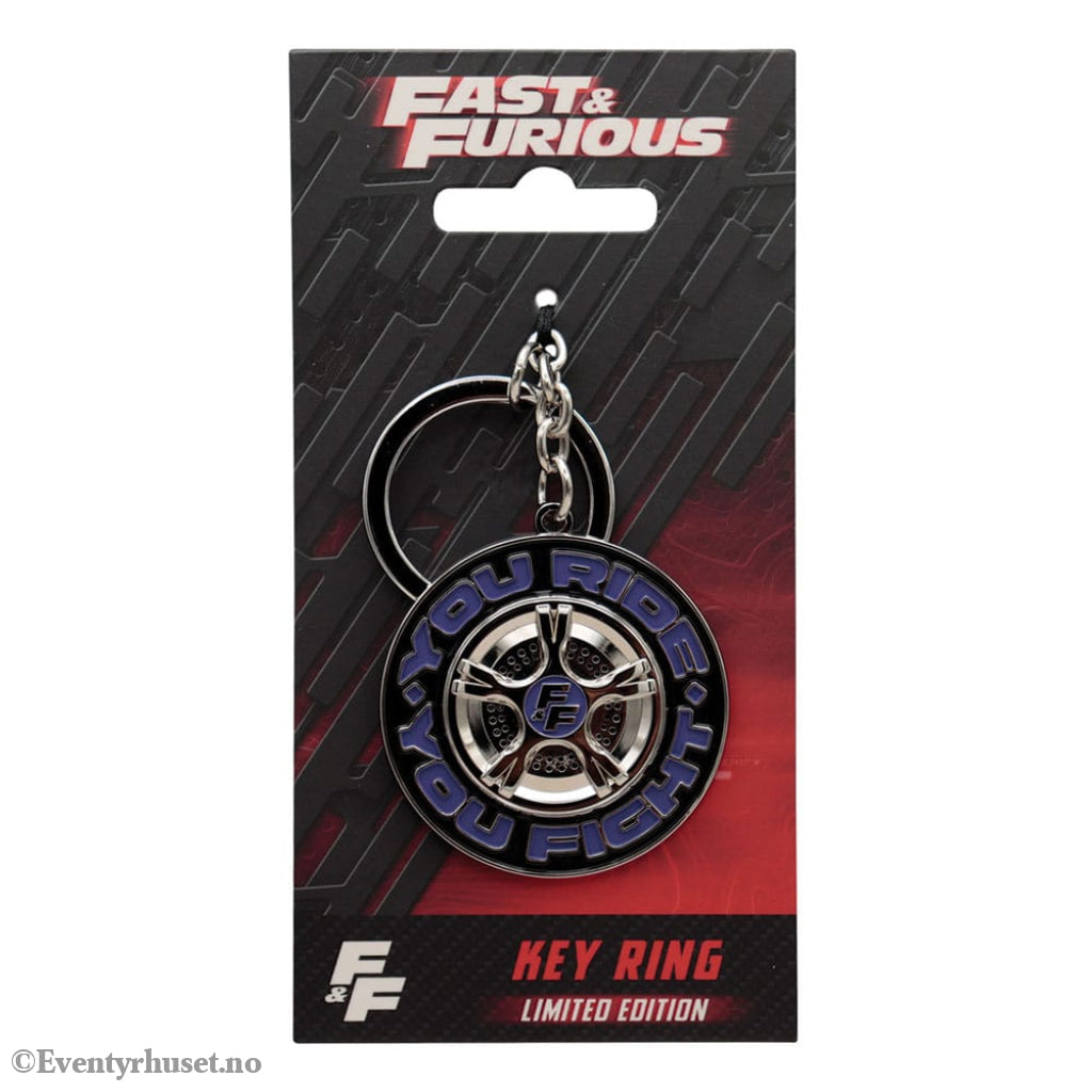 Fast & Furious Keychain You Ride You Fight Limited Edition Fashion & Accessories