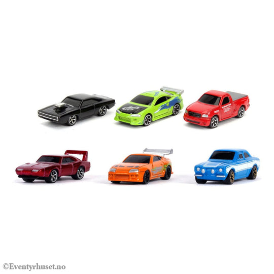 Fast & Furious Nano Hollywood Cars Diecast Mini Cars Display (24) Collectibles