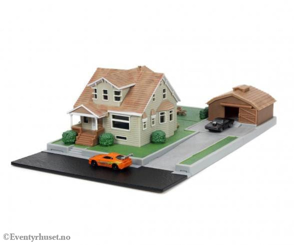 Fast & Furious Nano Metalfigs Nano Scene Dom’s House Toys