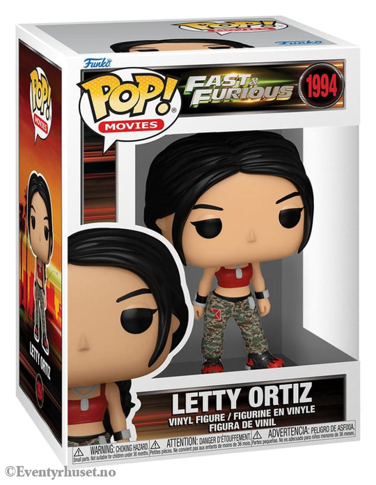 Fast & Furious POP! Movies Vinyl Figure Letty Ortiz 9 cm Collectibles