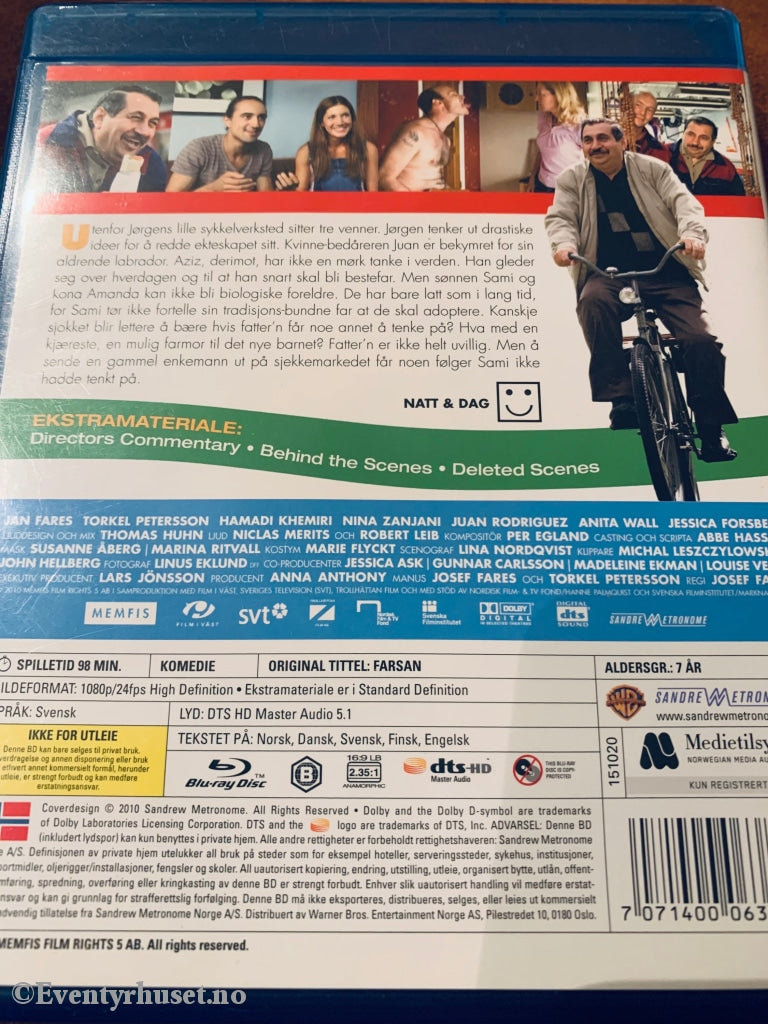 Fatter´n. Blu-Ray. Blu-Ray Disc