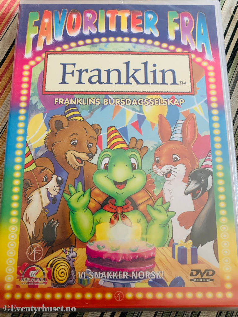 Favoritter Fra Franklin - Franklins Bursdagsselskap. 1999. Dvd. Ny I Plast! Dvd