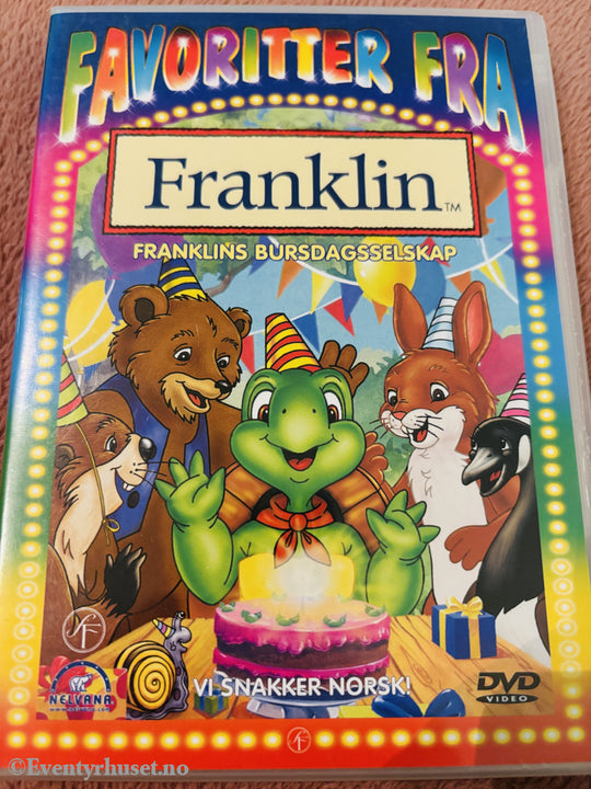 Favoritter fra Franklin: Franklins bursdagsselskap. DVD.