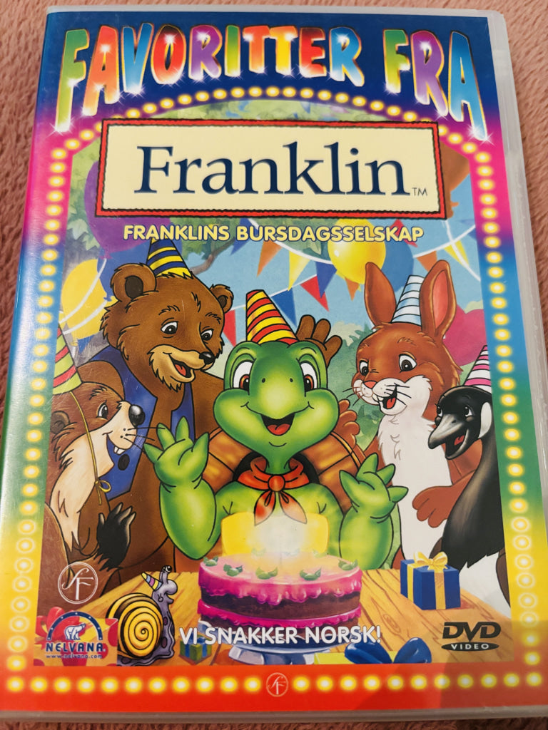 Favoritter fra Franklin: Franklins bursdagsselskap. DVD.