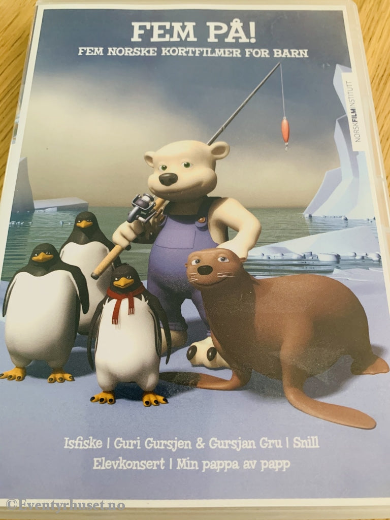 Fem På! Norske Kortfilmer For Barn. Dvd. Dvd