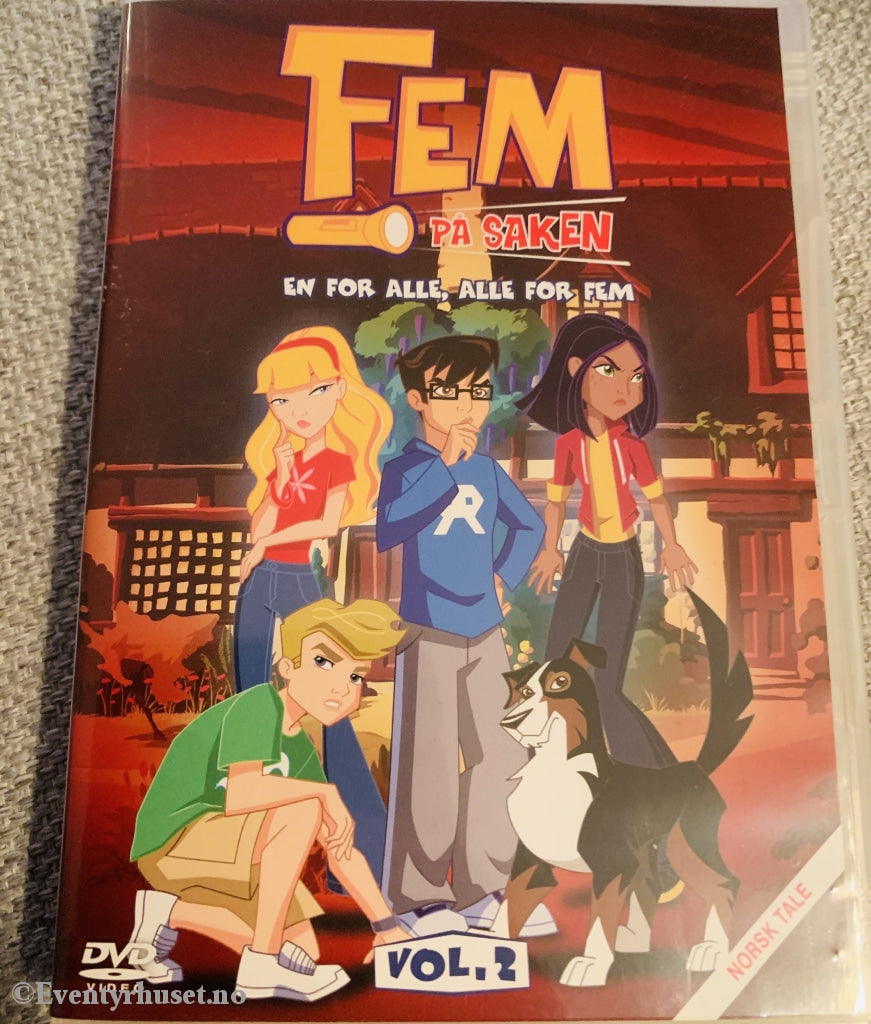 Fem På Saken Vol. 2. En For Alle Fem. 2008. Dvd. Dvd