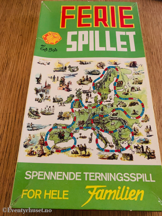 Feriespillet. 1975. Brettspill.