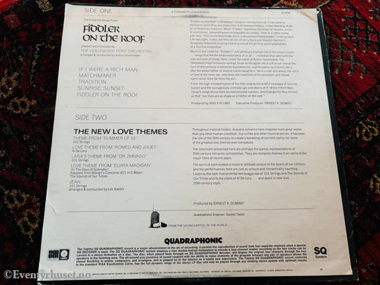 Fiddler on the Roof - The Hollywood Pops Orchestra. LP.