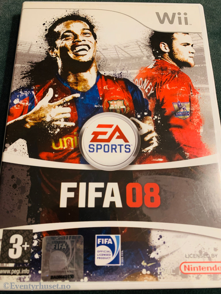 Fifa 08. Nintendo Wii.