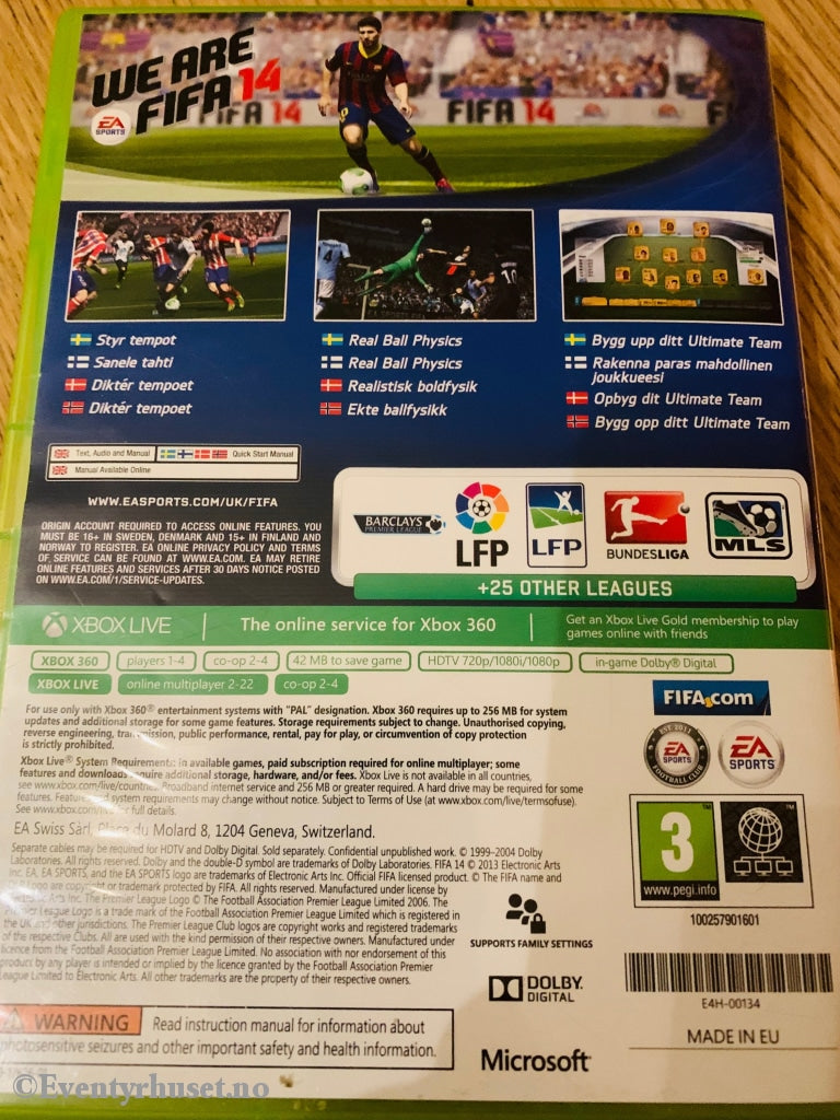 Fifa 2014. Xbox 360.