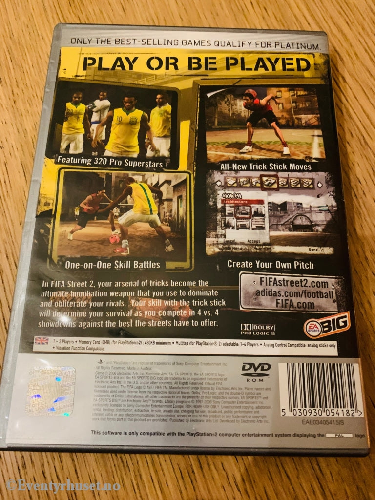 Fifa Street 2. Ps2. Ps2