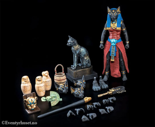 Figura Obscura Actionfigur Bastet Black & Red Toys