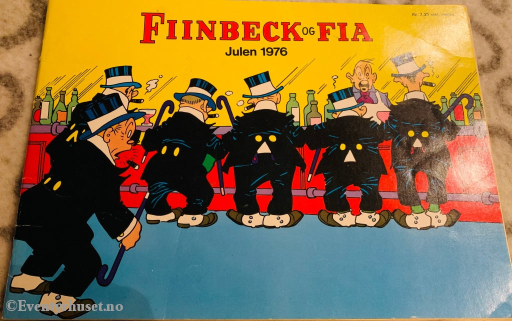 Fiinbeck Og Fia. Julen 1976. Julehefter