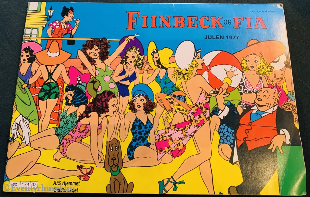 Fiinbeck Og Fia. Julen 1977. Julehefter
