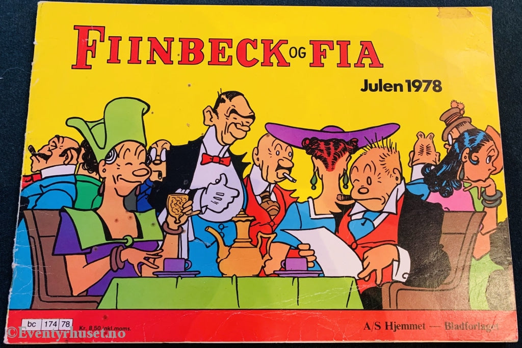 Fiinbeck Og Fia. Julen 1978. Julehefter