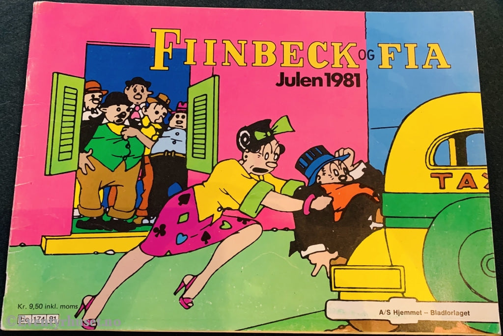 Fiinbeck Og Fia. Julen 1981. Julehefter