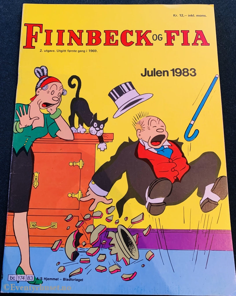 Fiinbeck Og Fia. Julen 1983. Julehefter