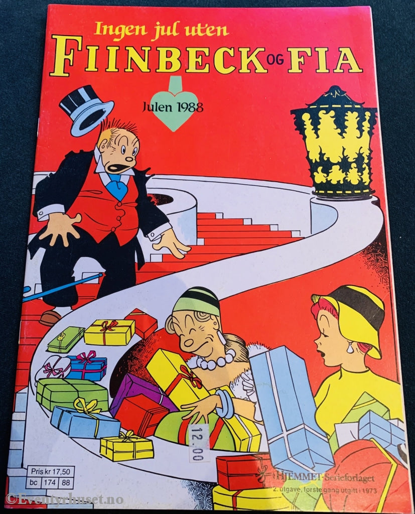 Fiinbeck Og Fia. Julen 1988. Julehefter