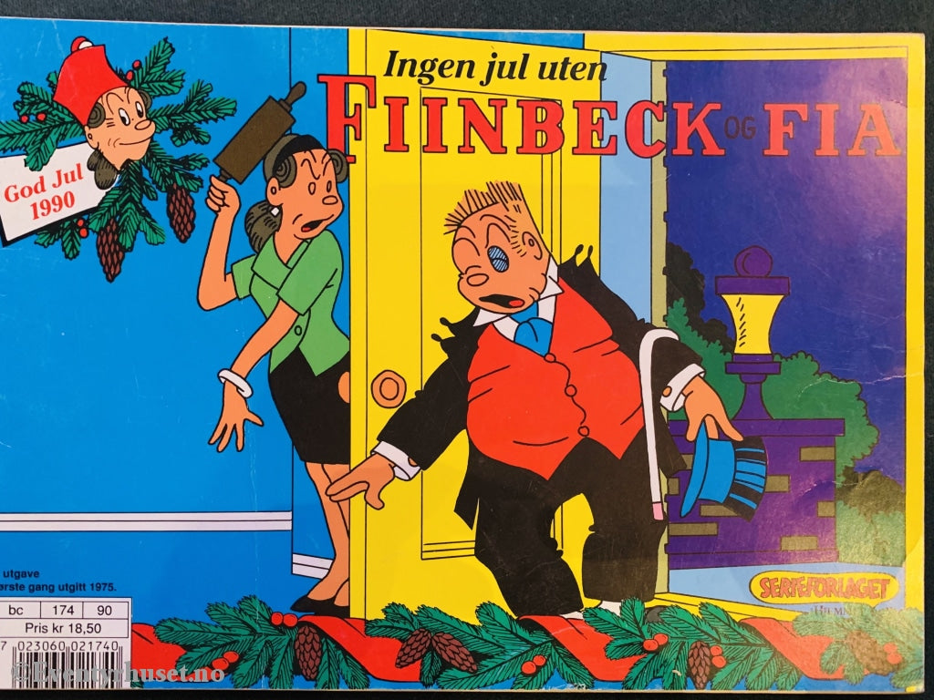 Fiinbeck Og Fia. Julen 1990. Julehefter