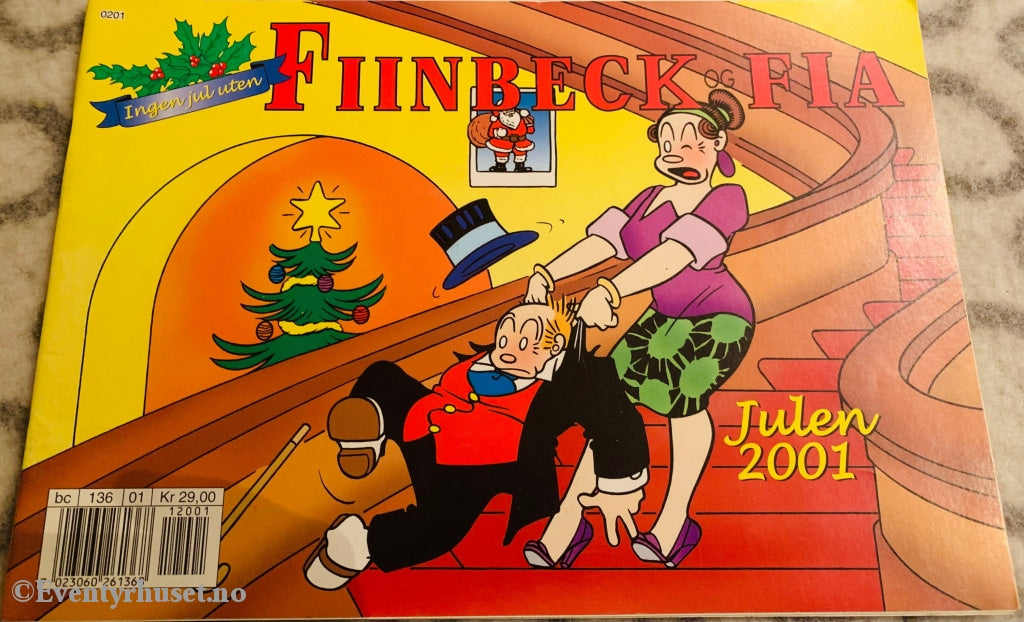 Fiinbeck Og Fia. Julen 2001. Julehefter