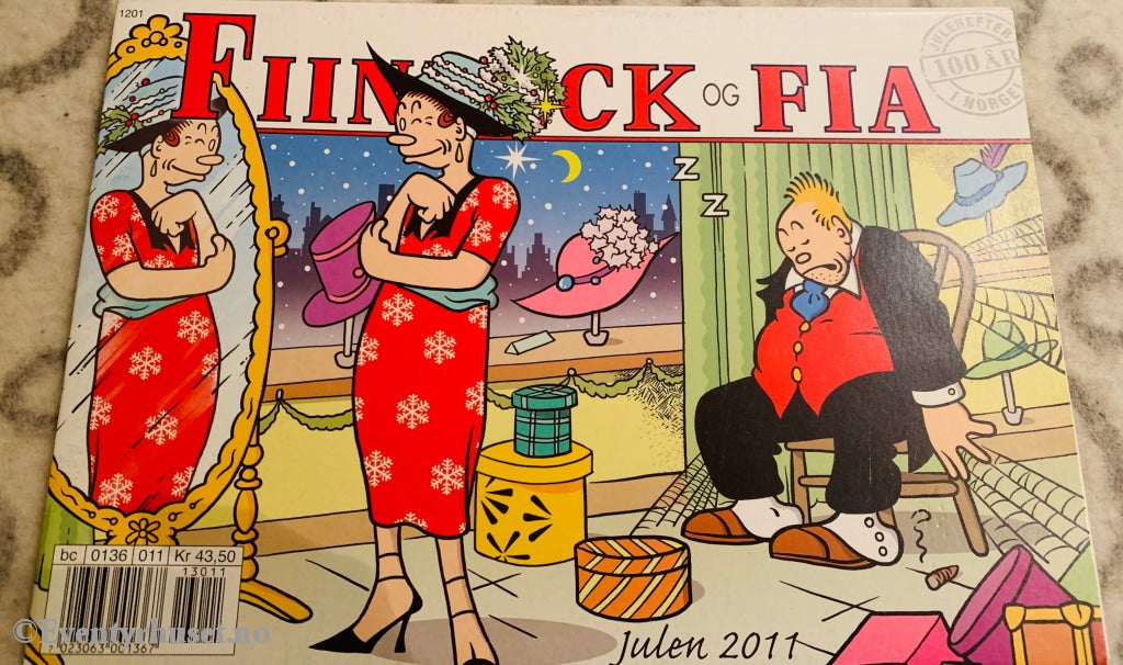 Fiinbeck Og Fia. Julen 2011. Julehefter