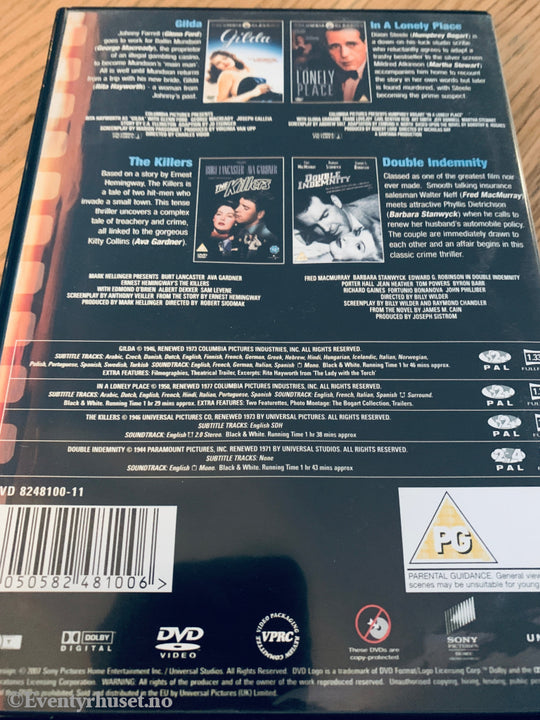 Film Noir – Classic Cuts Collection. 2005. DVD samleboks