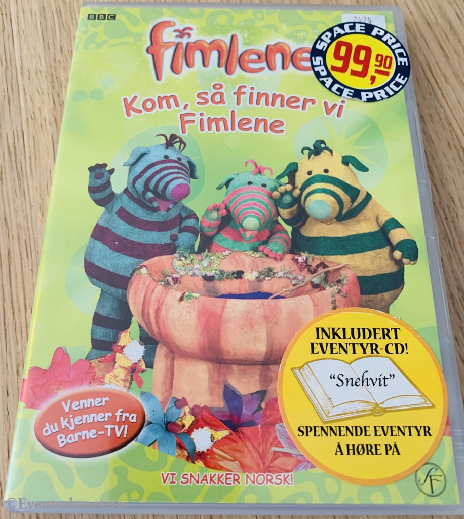 Fimlene - Kom Så Finner Vi Fimlene. 2002. Dvd. Dvd