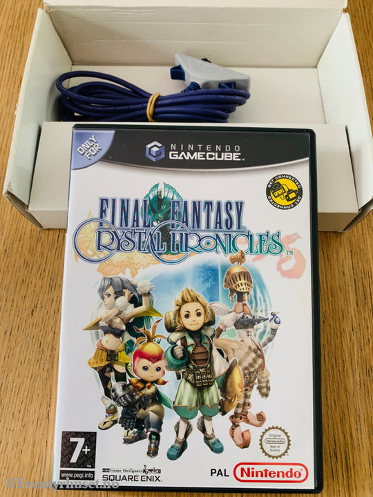 Final Fantasy Crystal Chronicles (inkl. Game Boy Advance-kabel), 2003. Nintendo GameCube-spill.