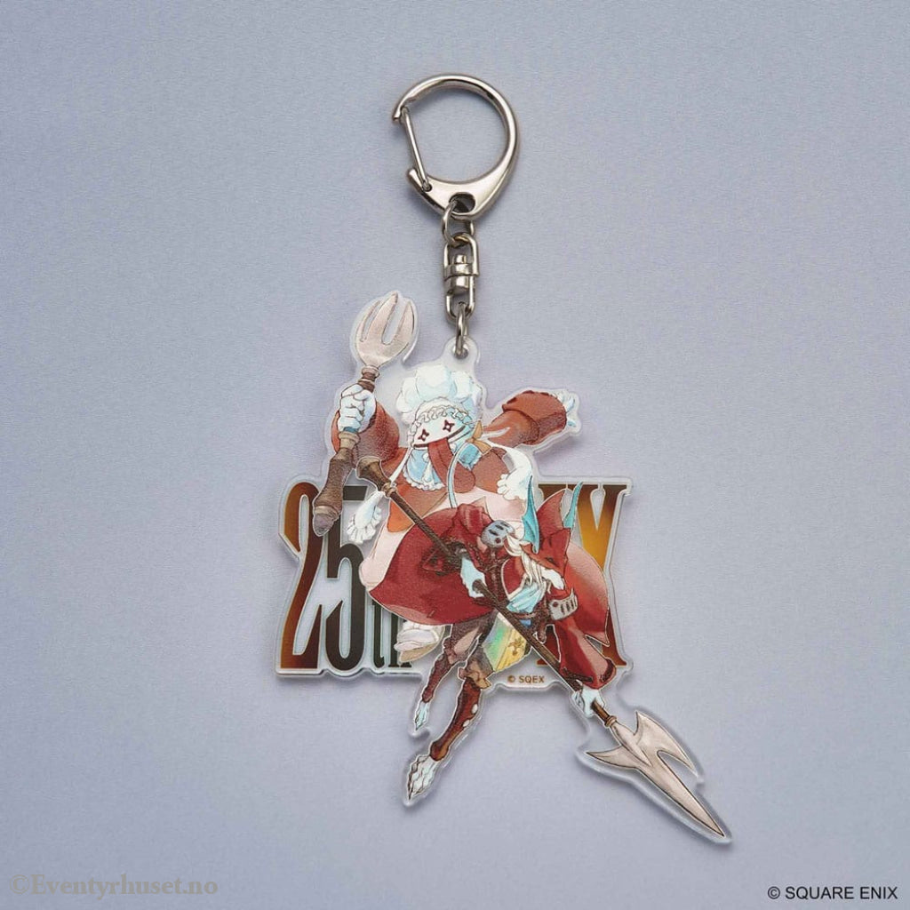 Final Fantasy IX Acrylic Keychain 25th Anniversary Quina & Freija Fashion & Accessories