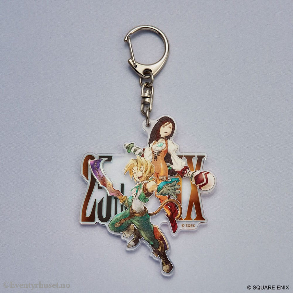 Final Fantasy IX Acrylic Keychain 25th Anniversary Zidane & Garnet Fashion & Accessories